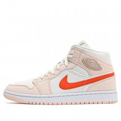 Nike Air Jordan 1 Mid SE "Corduroy Sail" Femme/Homme Chaussure DA8009-108