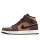 Nike Air Jordan 1 Mid SE Dark Chocolate Femme/Homme Chaussure DC7294-200