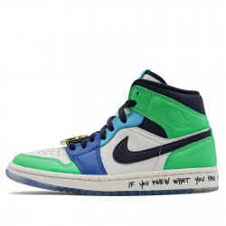 Nike Air Jordan 1 Mid SE "Fearless Melody Ehsani" Femme/Homme Chaussure CQ7629-100