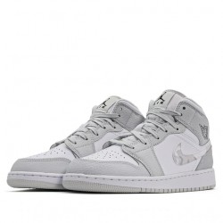 Nike Air Jordan 1 Mid SE "Grey Camo" Femme/Homme Chaussure DD3235-100