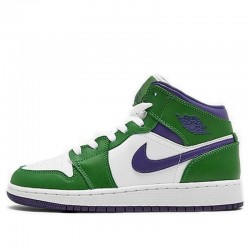 Nike Air Jordan 1 Mid SE "Incredible Hulk" Femme/Homme Chaussure 554725-300