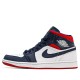 Nike Air Jordan 1 Mid SE USA Femme/Homme Chaussure 852542-104