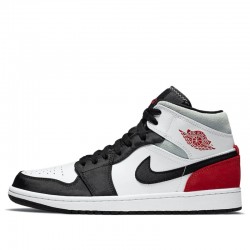 Nike Air Jordan 1 Mid SE "Union Black Toe" Homme/Femme Chaussure 852542-100