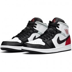 Nike Air Jordan 1 Mid SE "Union Black Toe" Homme/Femme Chaussure 852542-100