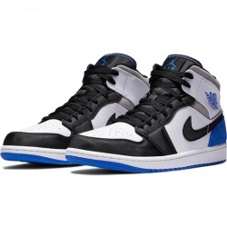 Nike Air Jordan 1 Mid SE "Union Royal" Homme/Femme Chaussure 852542-102