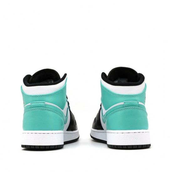 Nike Air Jordan 1 Mid Tropical Twist Igloo Femme/Homme Chaussure 554724-132