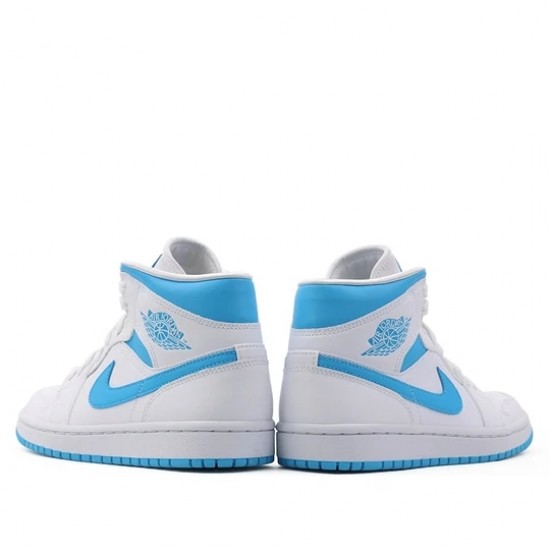 Nike Air Jordan 1 Mid UNC Homme/Femme Chaussure BQ6472-114