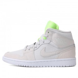 Nike Air Jordan 1 Mid "Vast Grey Ghost Green" Femme/Homme Chaussure CV3018-001