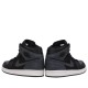 Nike Air Jordan 1 Retro Mid Black Dark Grey Homme/Femme Chaussure 554724-041