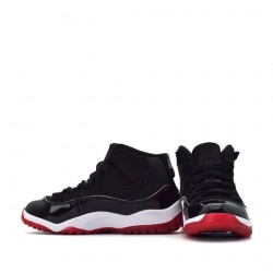 Air Jordan 11 Retro "Playoffs Bred 2019" Homme/Femme Chaussure 378039-061