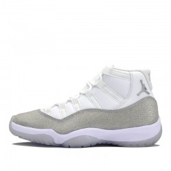 Air Jordan 11 Retro "White Metallic Silver" Homme/Femme Chaussure AR0715-100