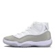 Air Jordan 11 Retro White Metallic Silver Homme/Femme Chaussure AR0715-100