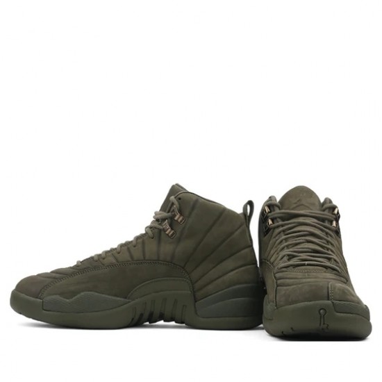 Air Jordan 12 Retro PSNY Olive Homme Chaussure AA1233-200