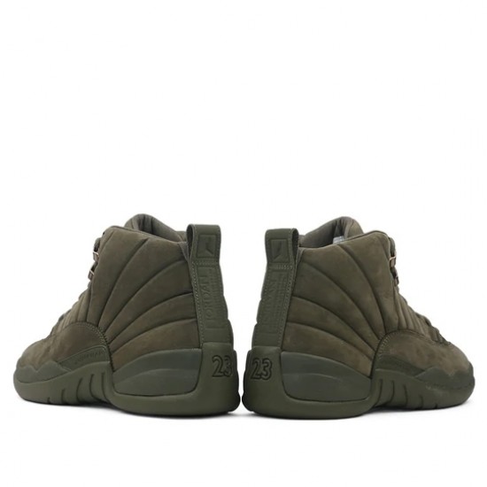 Air Jordan 12 Retro PSNY Olive Homme Chaussure AA1233-200