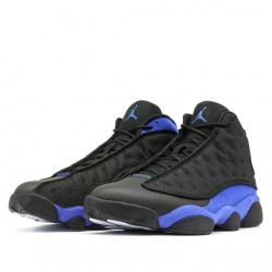 Air Jordan 13 Retro "Black Hyper Royal" Homme/Femme Chaussure 414571-040