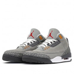 Air Jordan 3 Retro "Cool Grey" 2021 Homme Chaussure CT8532-012