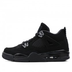 Air Jordan 4 Retro "Black Cat" 2020 Homme/Femme Chaussure 408452-010