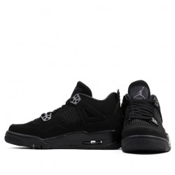 Air Jordan 4 Retro "Black Cat" 2020 Homme/Femme Chaussure 408452-010