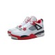 Air Jordan 4 Retro Fire Red Mars Blackmon Homme/Femme Chaussure 308497-162