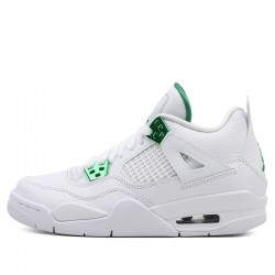 Air Jordan 4 Retro "Metallic Pack Pine Green" Homme/Femme Chaussure 408452-113