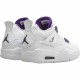 Air Jordan 4 Retro Purple Metallic Homme/Femme Chaussure 408452-115