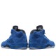 Air Jordan 5 Retro Blue Suede Homme Chaussure 136027-401