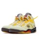 Air Jordan 5 Retro OFF-WHITE Sail Homme Chaussure DH8565-100