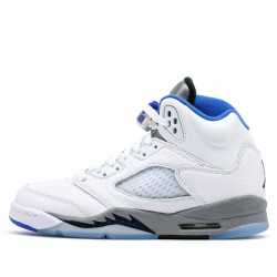 Air Jordan 5 Retro "White Stealth" 2021 Homme/Femme Chaussure 440888-140