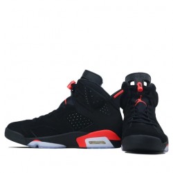 Air Jordan 6 Retro "Black Infrared" 2019 Homme/Femme Chaussure 384664-060