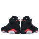 Air Jordan 6 Retro Black Infrared 2019 Homme/Femme Chaussure 384664-060