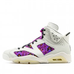 Air Jordan 6 Retro "Quai54 Sail Black" 2020 Femme/Homme Chaussure CZ4152-101