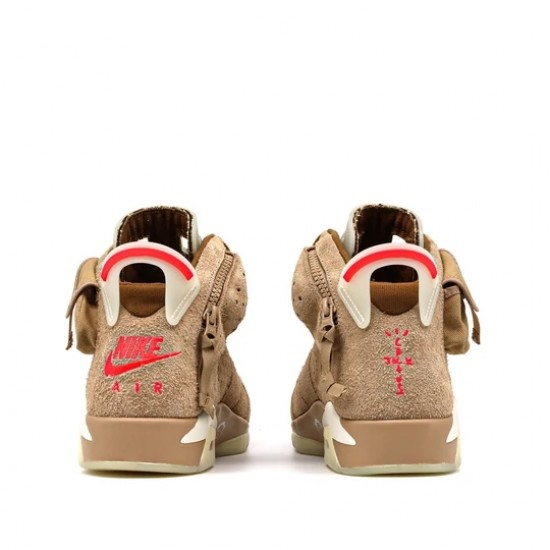 Air Jordan 6 Retro Travis Scott British Khaki Homme Chaussure DH0690-200