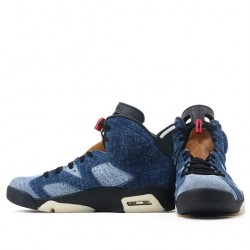 Air Jordan 6 Retro "Washed Denim" Homme Chaussure CT5350-401