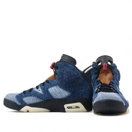 Air Jordan 6 Retro Washed Denim Homme Chaussure CT5350-401