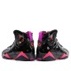 Air Jordan 7 Retro Black Patent Homme/Femme Chaussure 313358-006