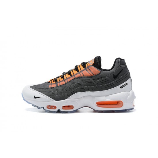 Nike Air Max 95 TT Gris Blanc Orange DD1871-001 Chaussure Homme