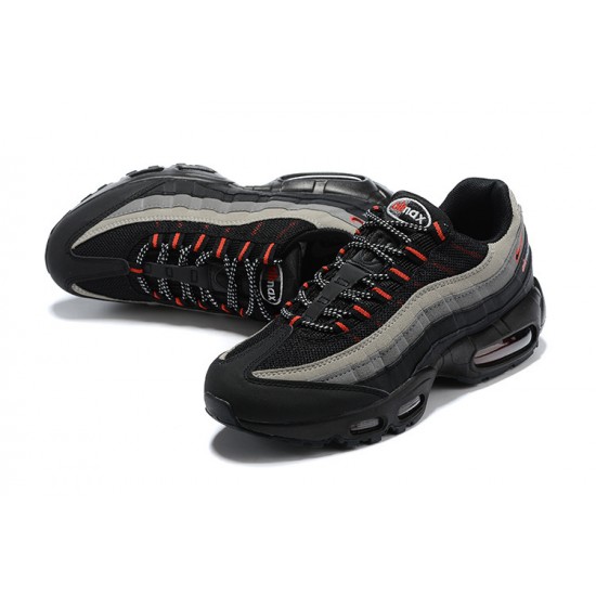 Nike Air Max 95 TT Noir Gris Rouge CW7477-001 Chaussure Homme