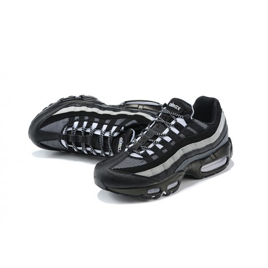 Nike Air Max 95 TT Noir Blanc and Gris Chaussure Homme