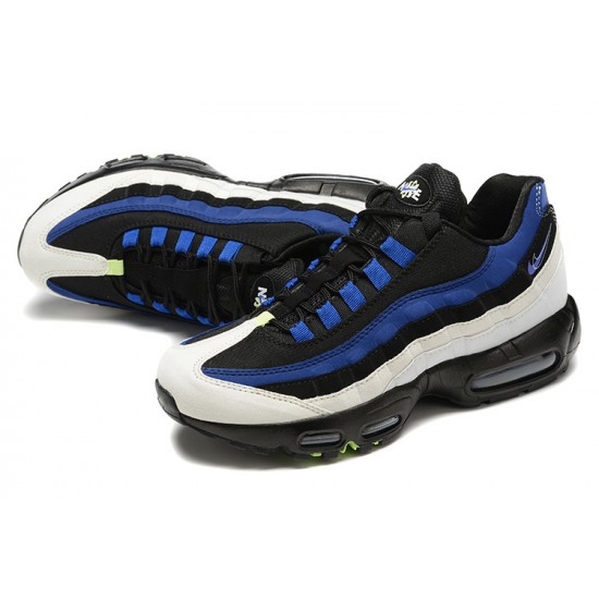 Nike Air Max 95 TT Bleu Blanc Noir DQ0268-001 Chaussure Homme