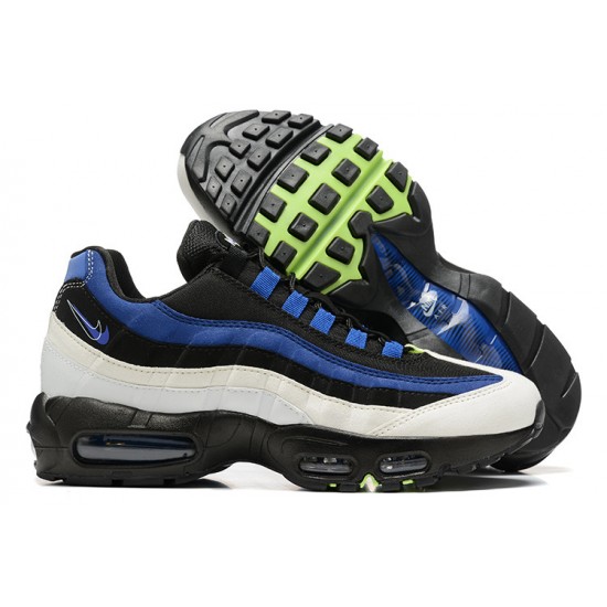 Nike Air Max 95 TT Bleu Blanc Noir DQ0268-001 Chaussure Homme