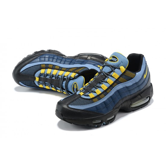 Nike Air Max 95 TT Bleu Jaune Chaussure Homme