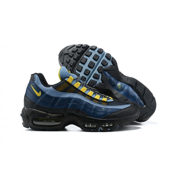 Nike Air Max 95 TT Bleu Jaune Chaussure Homme