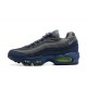 Nike Air Max 95 TT Gris Bleu and Noir Noir DA1504-400  Chaussure Homme