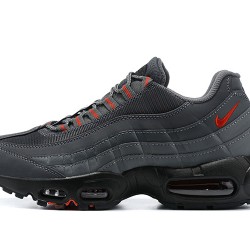 Nike Air Max 95 TT Gris Rouge and Noir Chaussure Homme