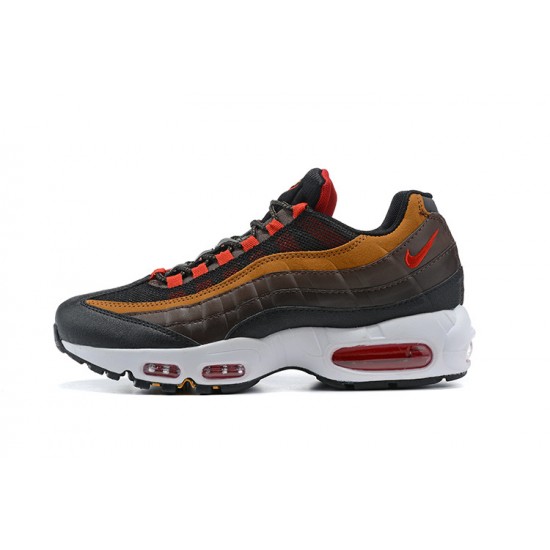 Nike Air Max 95 TT Gris Rouge and Marron Chaussure Homme