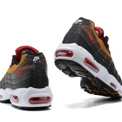 Nike Air Max 95 TT Gris Rouge and Marron Chaussure Homme 