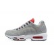 Nike Air Max 95 TT Gris Blanc and Rouge Chaussure Homme