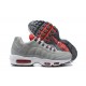 Nike Air Max 95 TT Gris Blanc and Rouge Chaussure Homme