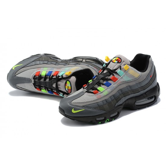 Nike Air Max 95 TT Multicolore Gris CW6576-001 Chaussure Homme