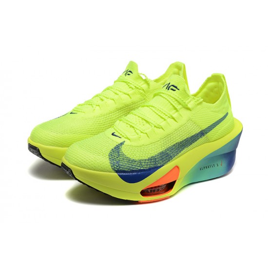 Nike Air Zoom Alphafly NEXT 3 Neongreen Chaussure Femme/Homme